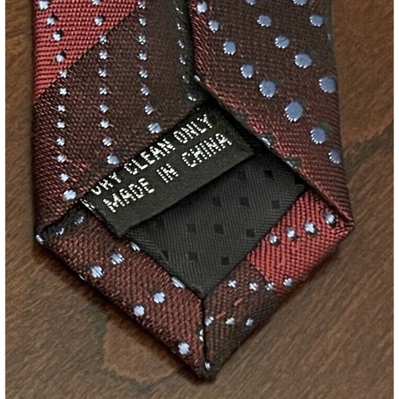 Studio 100% Polyester Men’s Neck Tie Made In China - Picture 7 of 9